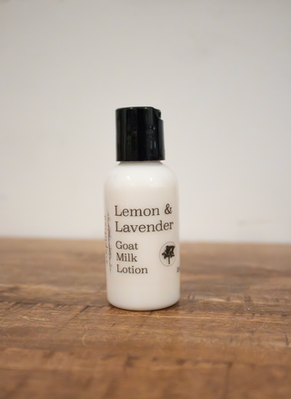 2 oz Lemon & Lavender Goat Milk Lotion