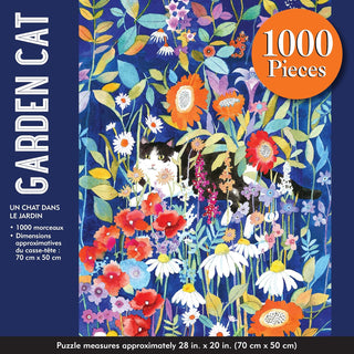 Garden Cat - 1,000 Piece Puzzle
