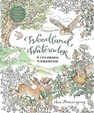 Woodland Watercolor Workbook